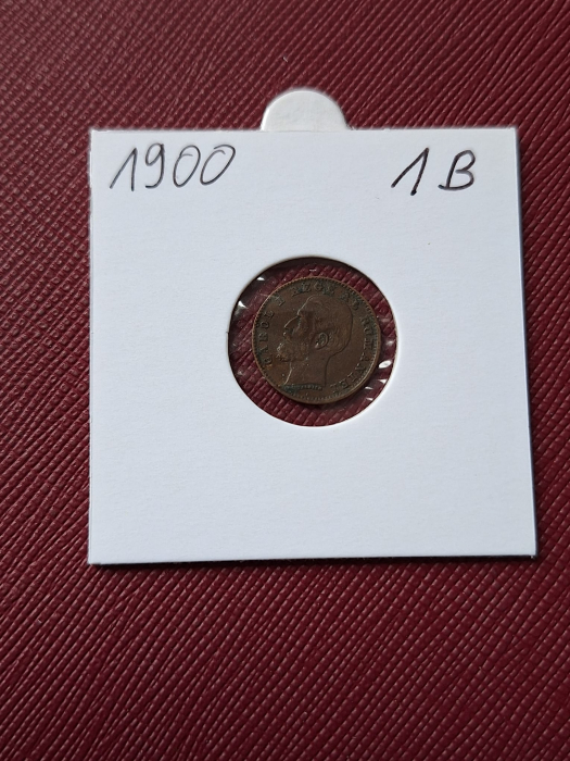 Romania, Regat, 1 Ban 1900, Regele Carol I [1]