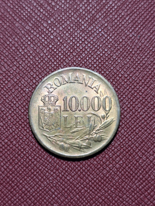 Romania, Regat, 10000 lei 1947, Regele Mihai I [2]