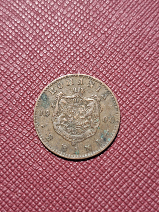 Romania, Regat, 2 Bani 1900, Regele Carol I [2]