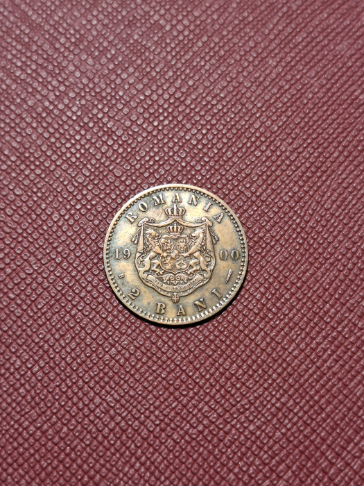 Romania, Regat, 2 Bani 1900, Regele Carol I [2]