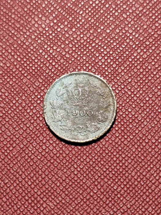 Romania, Regat, 5 Bani 1900, Regele Carol I [3]