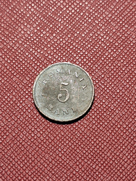 Romania, Regat, 5 Bani 1900, Regele Carol I [4]