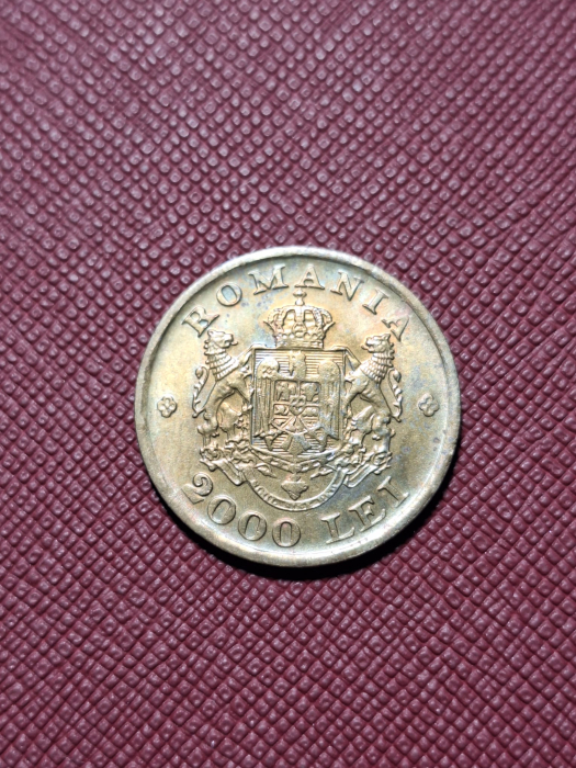 Romania, Regat, moneda 2000 lei 1946, Regele Mihai I [2]
