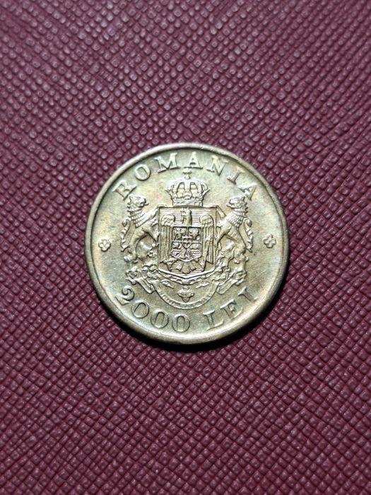 Romania, Regat, moneda 2000 lei 1946, Regele Mihai I [2]