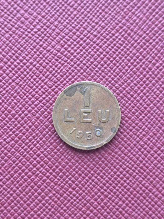 Romania - RPR, moneda 1 Leu 1950 [2]