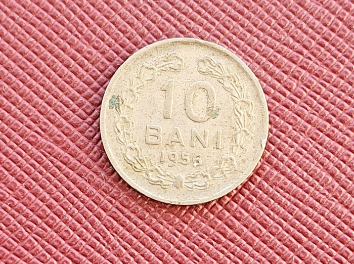 Romania - RPR, moneda 10 Bani 1956 [2]