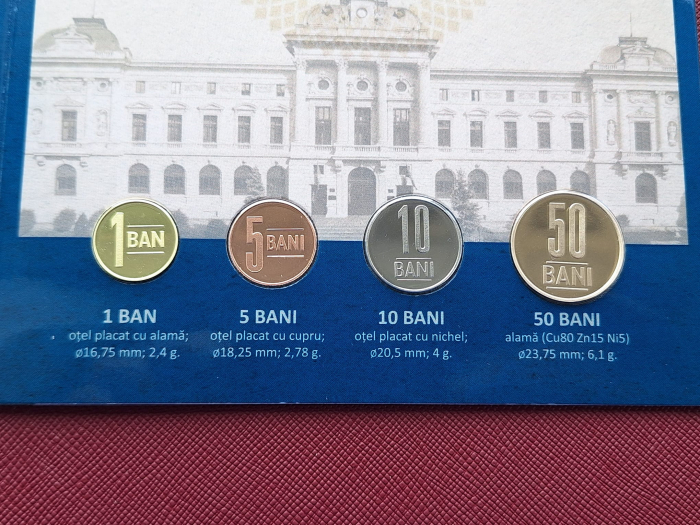 Romania set monetarie 2025 - 145 ani de la infiintarea BNR, 20 ani denominare LEU [3]