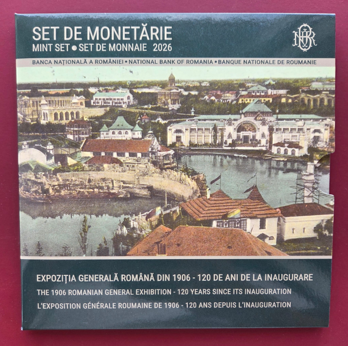 Romania set monetarie 2026 - 120 ani de la Expozitia Generala Romana din 1906 [3]