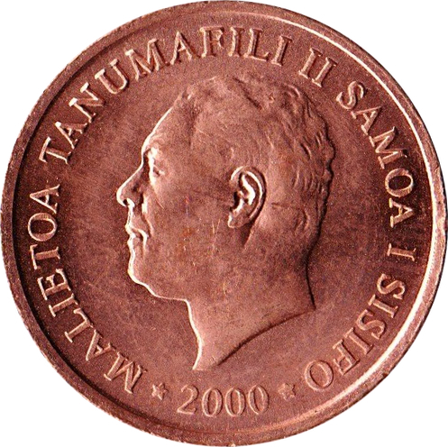 Samoa 2 Sen 2000 FAO - regele Malietoa, UNC [1]