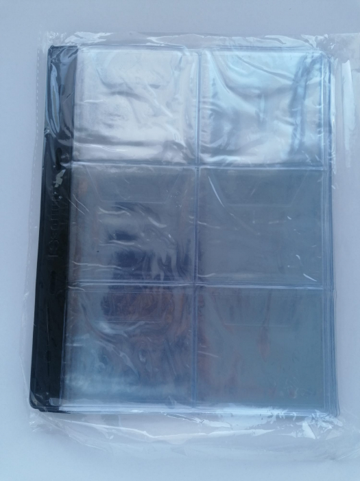 Folie stocare monede/medalii, prevazuta cu 6 spatii 70x70 mm [1]