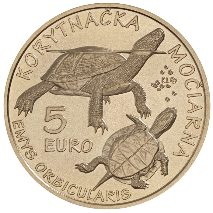 Slovacia 5 euro 2026, colorata, testoasa [2]