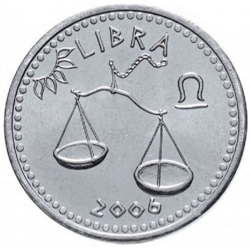 Somaliland 10 shillings 2006 UNC, Semnele Zodiacului. Balanta [1]