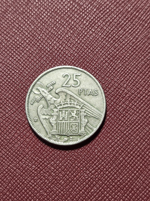 Spania 25 pesetas 1957 [2]