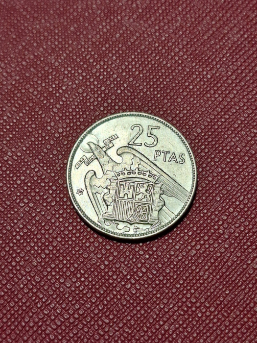 Spania 25 pesetas 1957 [2]