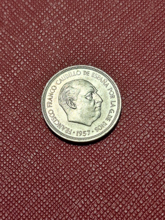 Spania 5 pesetas 1957 [1]