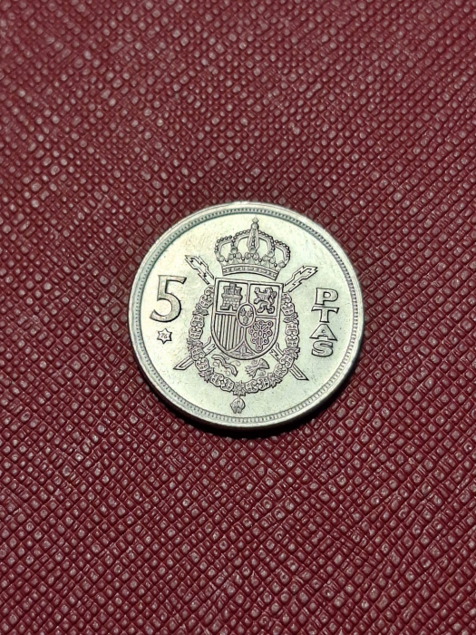 Spania 5 pesetas 1975 [2]