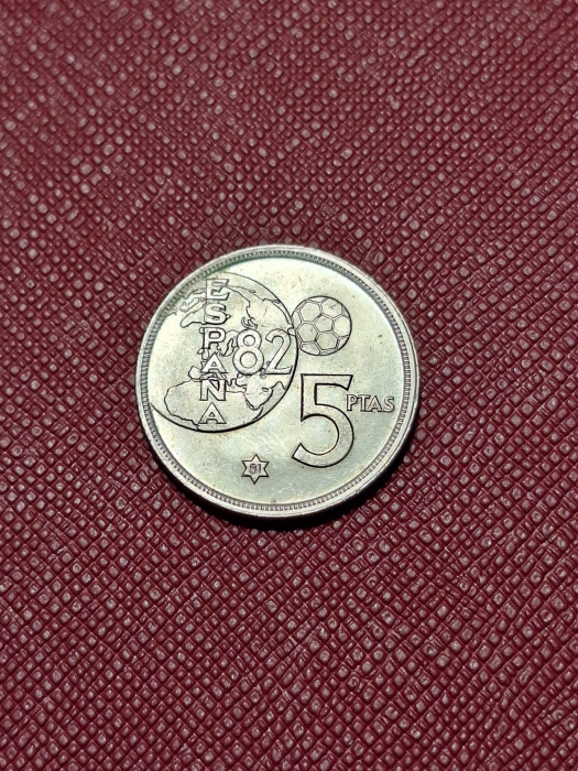 Spania 5 pesetas 1980 [1]