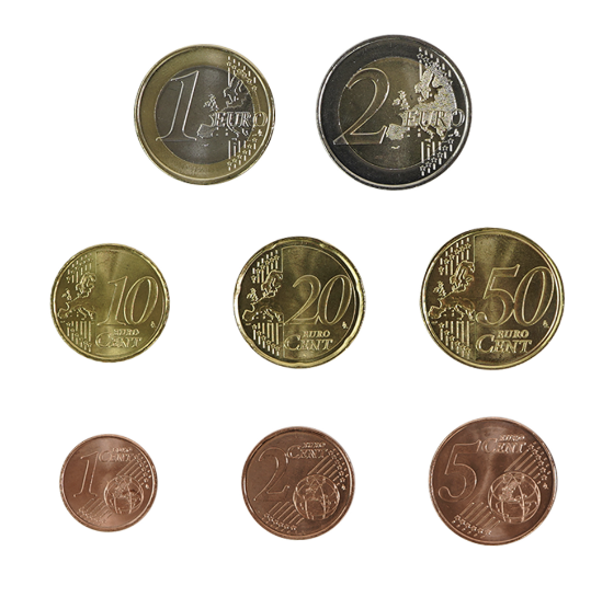 Spania set 8 monede 2022: 1,2,5,10,20,50 centi, 1,2 Euro, UNC [2]