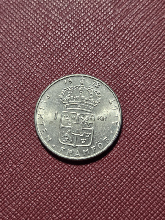 Suedia 1 coroana 1972 [2]