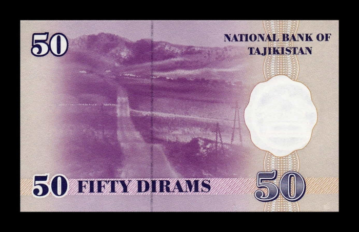 TADJIKISTAN 50 diram 1999, necirculata [2]