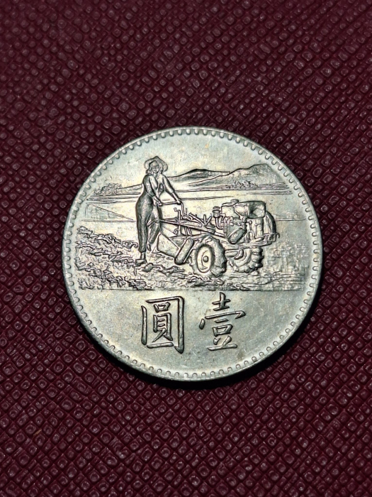 Taiwan 1 dolar 1969, rara [1]