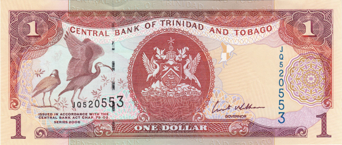 Trinidad Tobago 1 Dolar 2006 (2017), necirculata [1]