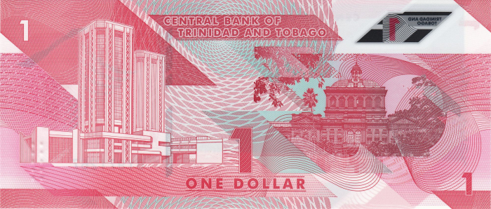 Trinidad & Tobago 1 Dolar 2020, polimer, necirculata [2]