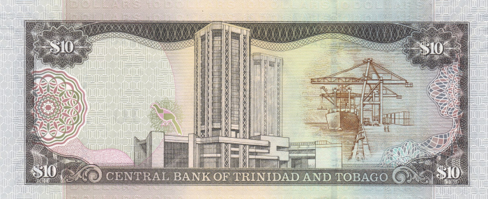 Trinidad & Tobago 10 Dolari 2016 (2006), necirculata [2]