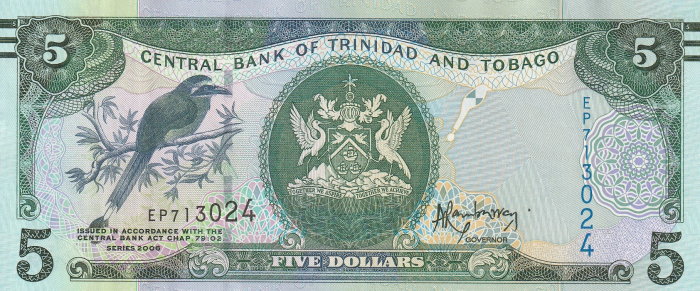 Trinidad Tobago 5 Dolari 2006, necirculata [1]