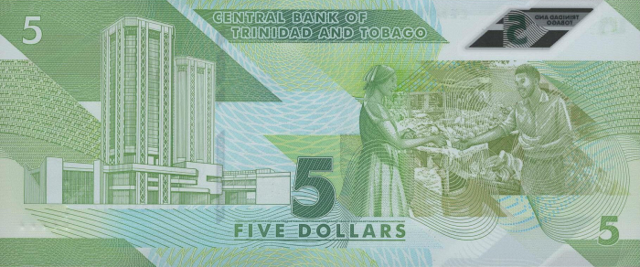 Trinidad & Tobago 5 Dolari 2020 Polimer, necirculata [2]