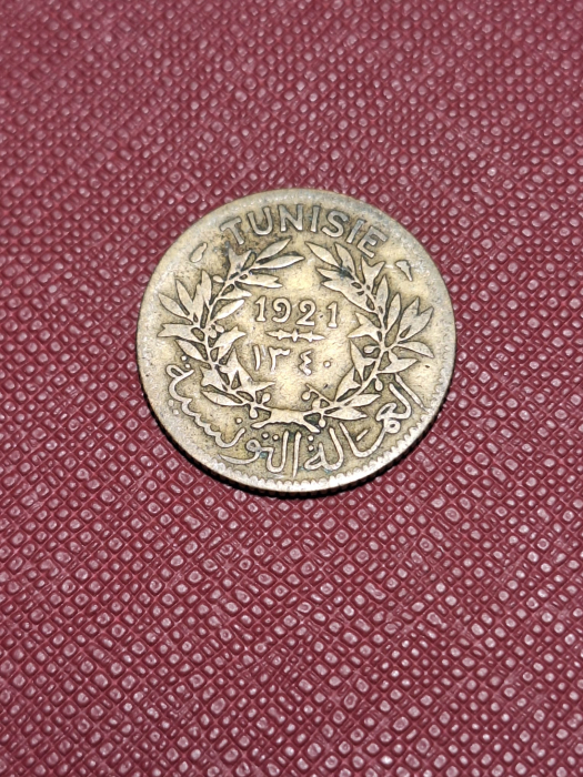 Tunisia 1 franc 1921 [2]