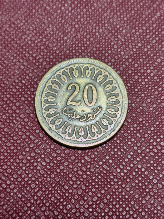 Tunisia 20 milimi 1960 [2]