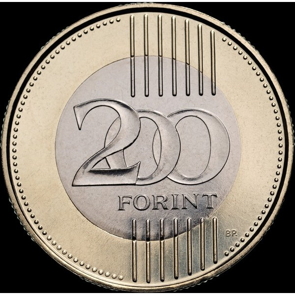 Ungaria 200 forinti 2023 - 200 ani de la nasterea lui Sándor Petőfi, poet, UNC [2]