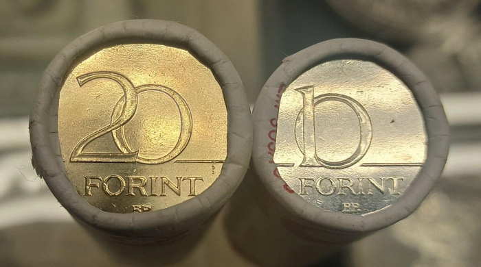 Ungaria Set 2 Monede 2020: 10, 20 Forint, Aniversare, Unc [2]