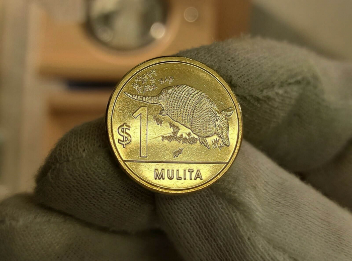 Uruguay 1 Peso Uruguayo 2019 UNC, animal [1]