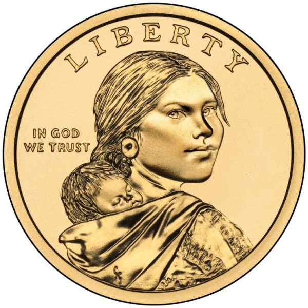 USA 1 dolar 2011: Tratatul Wampanoag, UNC [2]