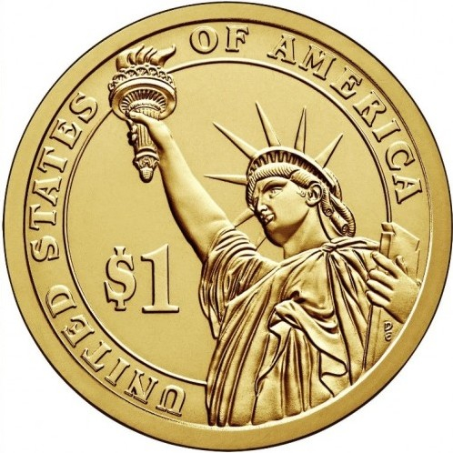 USA 1 dolar 2016 Presedinti: Ronald Reagan (1981–1989), UNC [2]