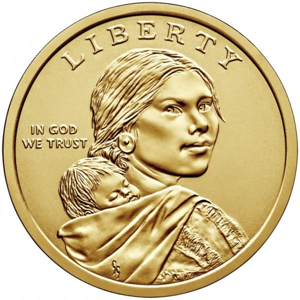 USA 1 dolar 2019: Indienii americani în spațiu, UNC [2]