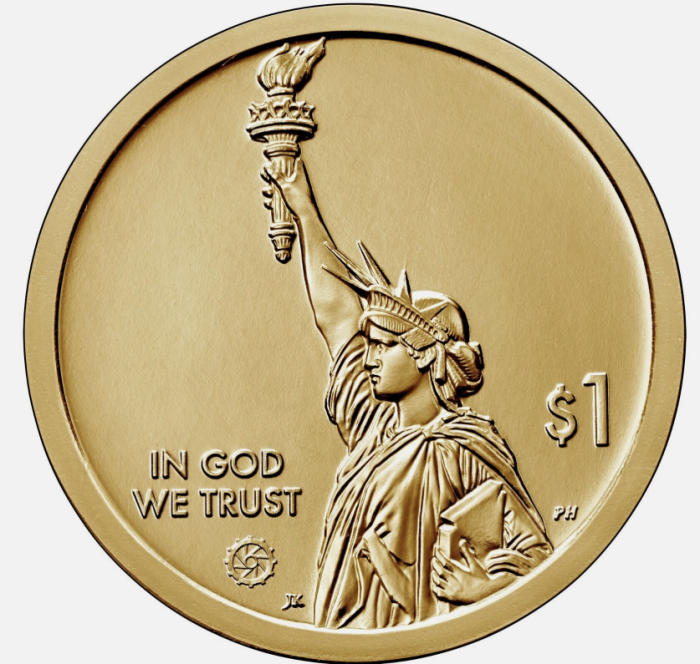 USA 1 dolar 2020, Inovatia americana, Ohio, Calea ferata subterana, UNC [2]