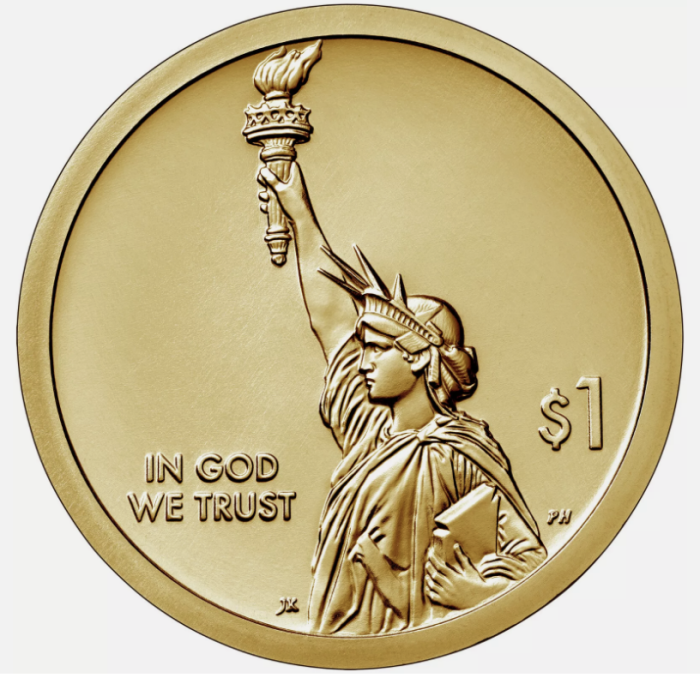 USA 1 dolar 2022 Inovatia americana, Virginia, Podul-Tunel Chesapeake Bay, UNC [2]