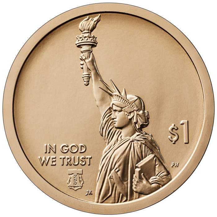 USA 1 dolar 2026, Inovatia americana, Iowa, Revolutia Verde, UNC [2]