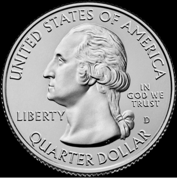 USA 25 centi 2010, Yellowstone, monetaria Denver, UNC [2]