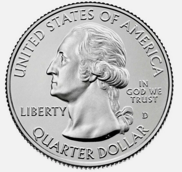 USA 25 centi 2020, Parcul National Weir Farm, monetaria Denver, UNC [2]