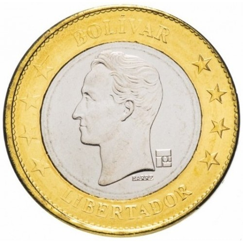 Venezuela 1 Bolivar Soberano 2018, Bimetal, UNC [4]