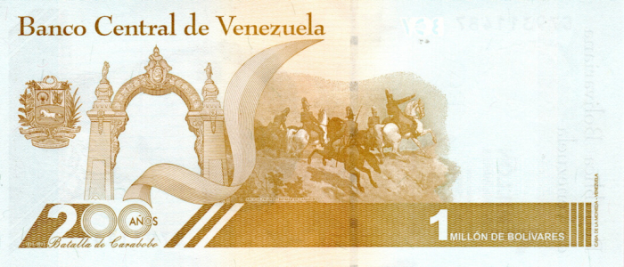 Venezuela 1 Million Bolivares 2020, aproape necirculata [2]