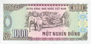 Vietnam, 1000 Dong 1988, necirculata [1]