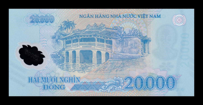 VIETNAM 20.000 dong 2022, polimer, necirculata [2]