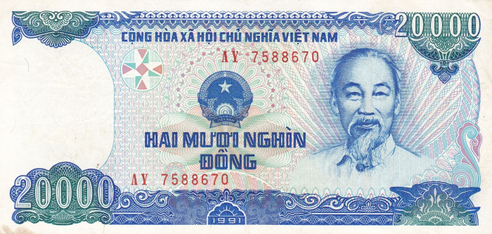Vietnam 20000 Dong Ho Chi Minh 1991, UNC [2]