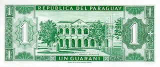 Paraguay, 1 Guarani 1963, necirculata [1]