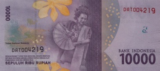 Indonezia - Indonezia 10,000 Rupii 2016-2017